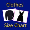 Clothes, Bra, Socks Size Chart icon