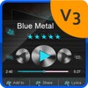 (V3) Blue Metal icon