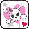 Pictogramă cute pink skull[Homee ThemePack]