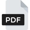 Black PDF Reader icon