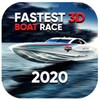 Super 3D Speed Boat Racing icon