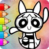Power-Puf Girls Coloring Book icon