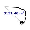 Icona di Distance and area measurement