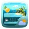 Island GO Weather Widget Theme icon