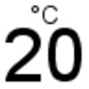 3C Icons - CPU Temp (°C) icon