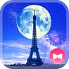 Full Moon Eiffel Tower icon