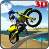 MotoCross Beach Bike Stunt 3D icon