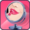 Stylish fashion : makeup mirror icon