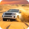 Crazy Drifting desert Jeep 3D icon