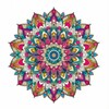 ไอคอน Mandala Color By Number Book