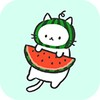 Watermelon Kitty Cat Theme icon