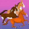 Horse racing mania icon