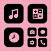 Wow Born Pink Theme, Icon Pack icon