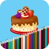 Birthday Cake Coloring Book icon