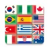 Icono de World Map and Flag