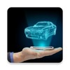 Car Hologram Camera 3D icon