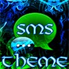 GO SMS Theme green smoke icon
