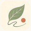 ไอคอน Scribble Leaf