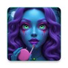 Icono de Halloween Makeup Salon Game