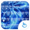 Theme x TouchPal Glass Blue Wave icon