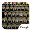 Emoji Keyboard Frame Gold icon
