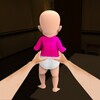 أيقونة Baby in Pink Horror Games 3D