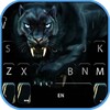 Scary Black Panther Keyboard T icon
