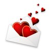 Romantic love messages images icon