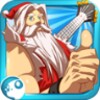 Santa Rockstar icon