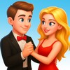 Will you be my Valentine A romantic love story icon