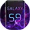Neon galaxy messenger theme icon