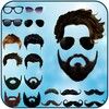 Men beard photo editor salon icon