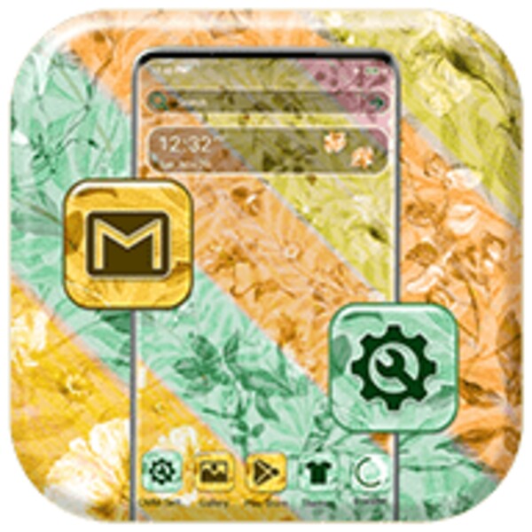 Floral Painting Theme Launcher for Android - Download the APK from Uptodown