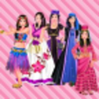green emerald velvet dress Fashion World Game & Dress-Up Games main image 0