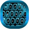 Blue Keyboard Glow GO icon