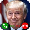 Fake Call Donald Trump icon