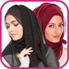 Hijab Fashion Style Suit. icon