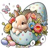 Happy Easter Color icon