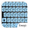 أيقونة Theme Metallic Blue for Emoji Keyboard