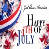 Happy 4th July:Greeting, Photo Frames, GIF,Quotes icon