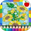 Stained Glass Coloring Book icon