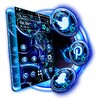 Dark Blue Fractal Theme Launcher icon