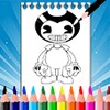 Bendy Coloring book icon