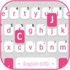 Pink White Chat Keyboard Theme icon