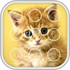 أيقونة Kitty Cat Pin Lock Screen