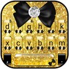 Glitter Golden Bow Theme icon