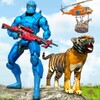 Police Robot Animal Rescue 3D icon