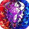 Dragon color by number: Coloring games offline icon