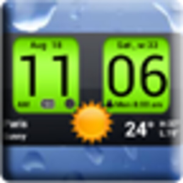 Flip Clock xTheme Widget 4x2 for Android - Download the APK from Uptodown