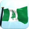 Norfolk Island Flag 3D Free icon